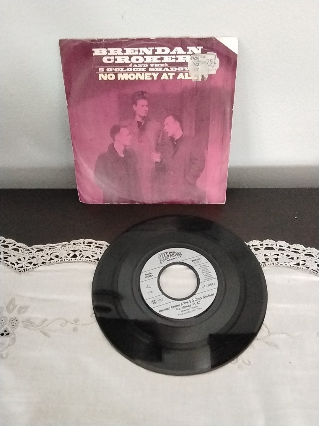 Brendan Croker & The 5 O'Clock Shadows - No Money At All, Gebruikt, 7 inch, Ophalen of Verzenden, Pop