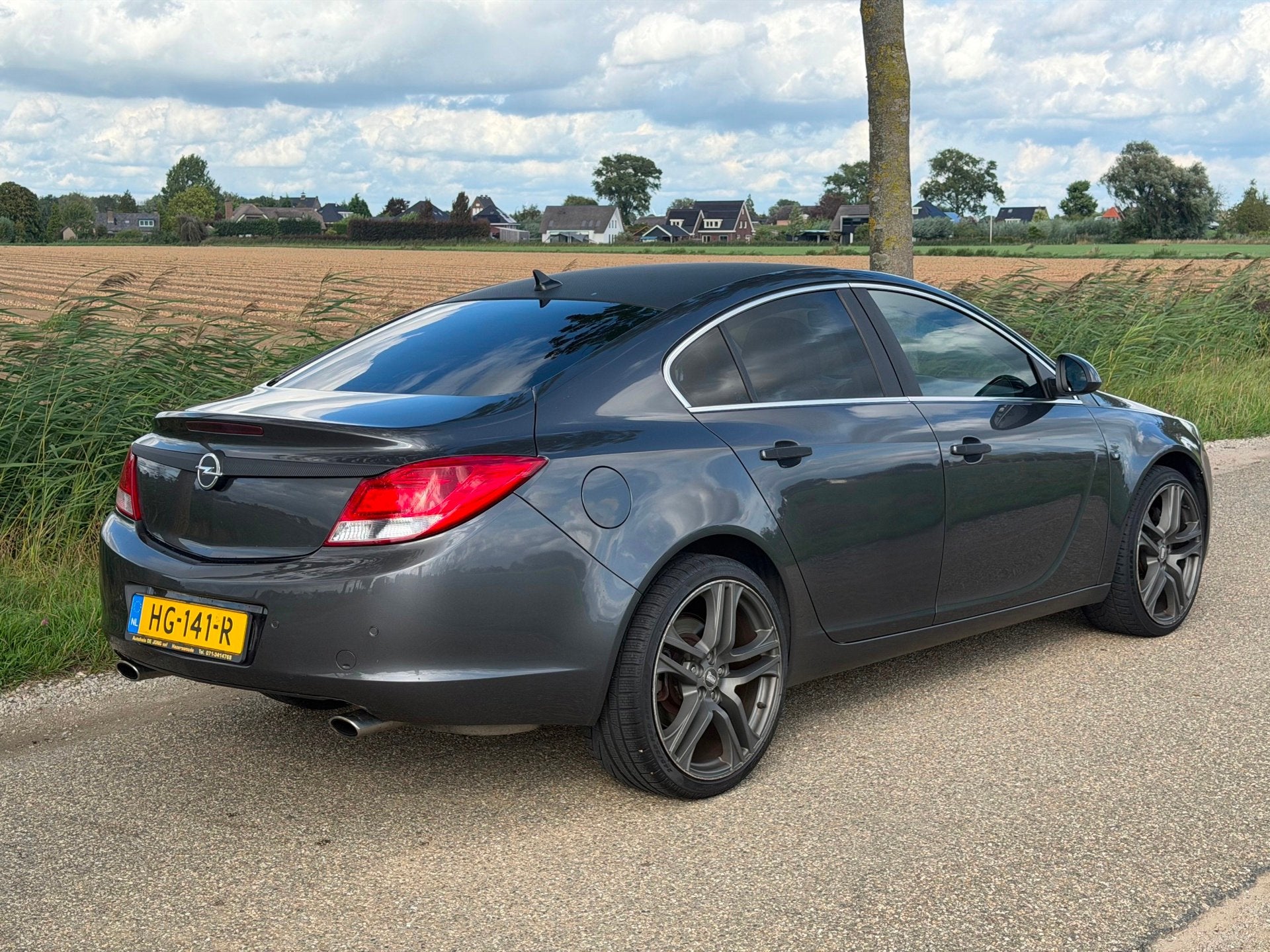 Opel Insignia 2.8 T Sport 4x4 AUT APK 01-2027 Leder, Automaat, Euro 5, Beige, Leder