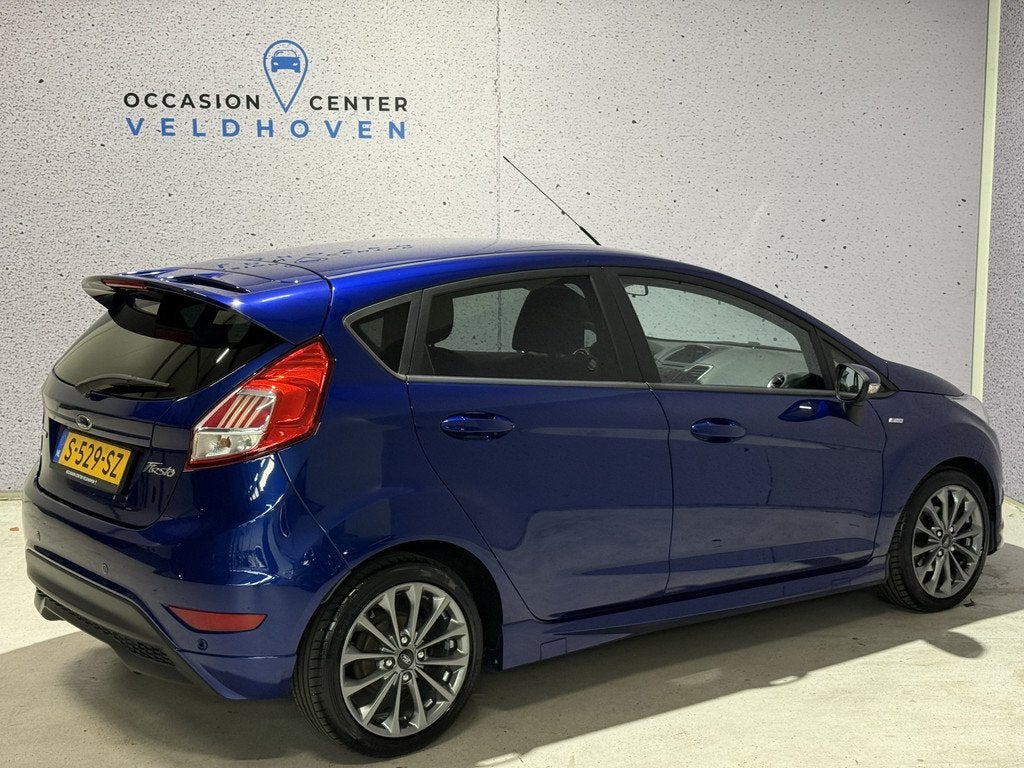 Ford Fiesta 1.0 EcoBoost ST Line // AIRCO // NIEUWE APK, Auto's, Ford, Voorwielaandrijving, Blauw, 23 km/l, Bedrijf