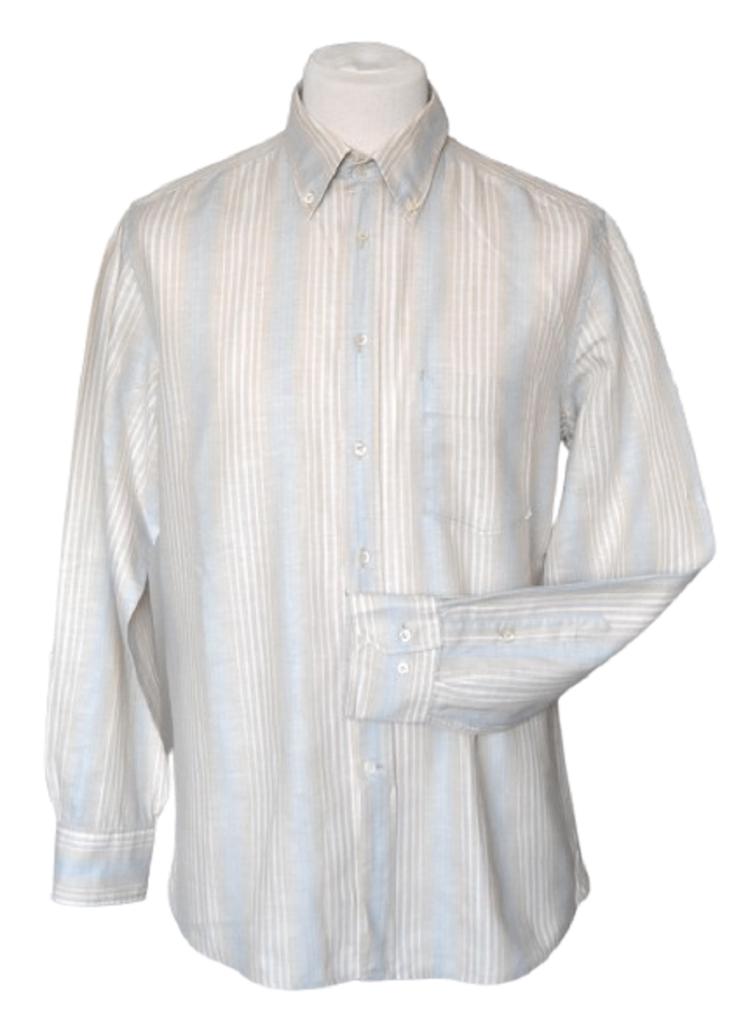 Jacques Britt linnen-mix overhemd, shirt, Mt. 39 / M, Overige kleuren, Verzenden, Jacques Britt, Halswijdte 39/40 (M)