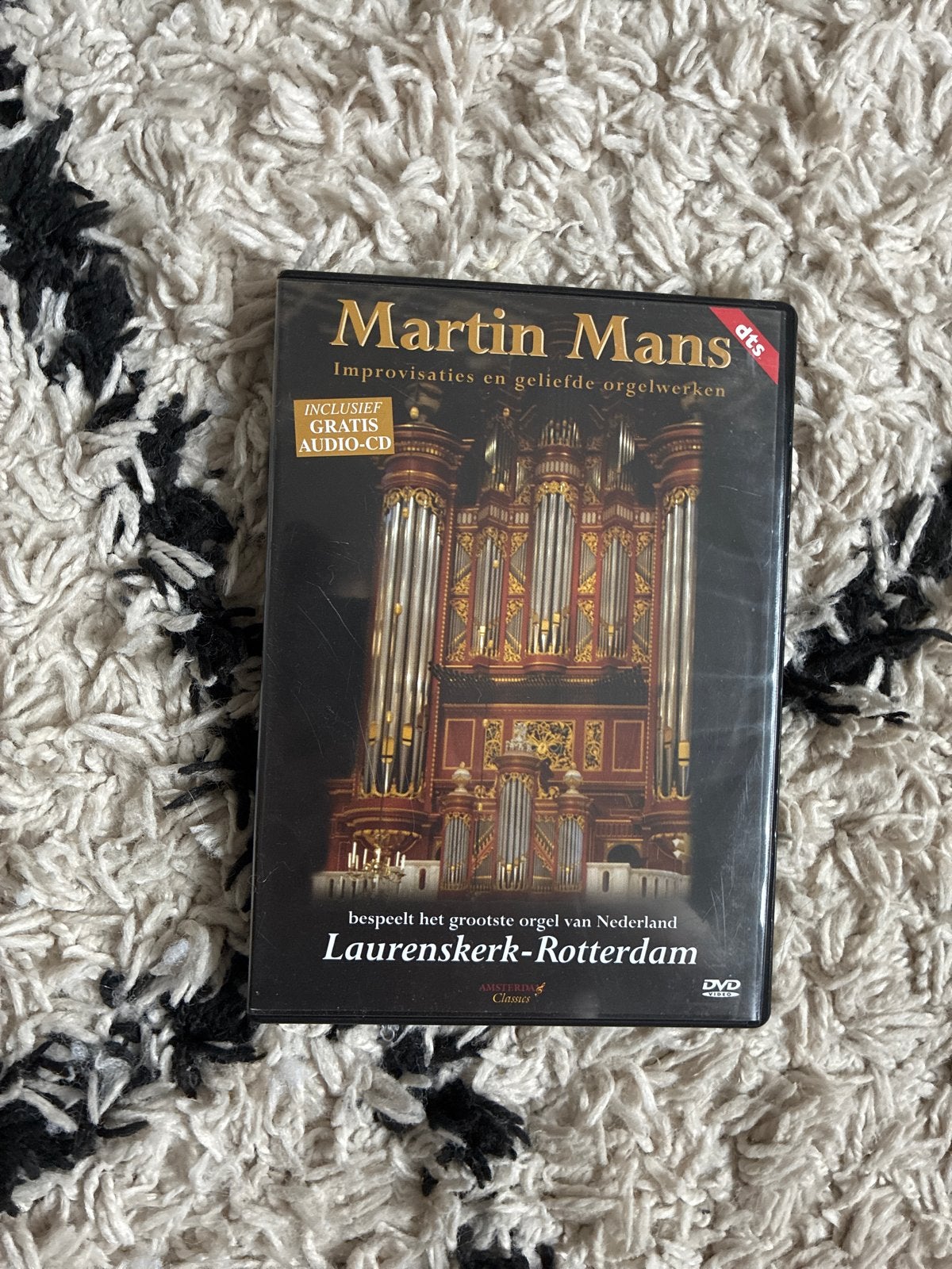 Martin Mans - Improvisaties en geliefde orgelwerken DVD + CD, Alle leeftijden, Ophalen of Verzenden, Zo goed als nieuw, Muziek en Concerten