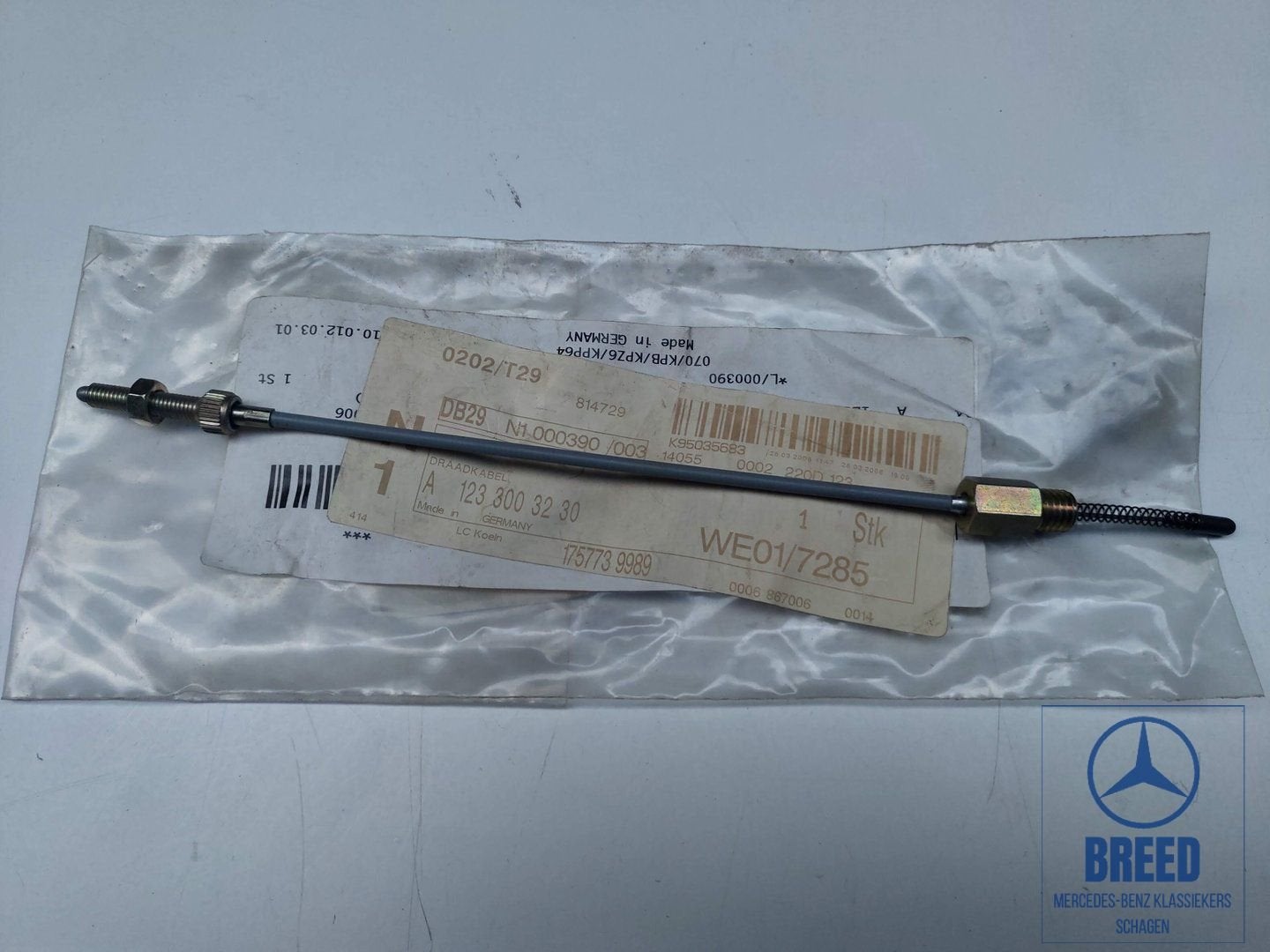 NOS kabel trekstarter voor Mercedes-Benz W123 diesel, -, Nieuw, Ophalen of Verzenden, -