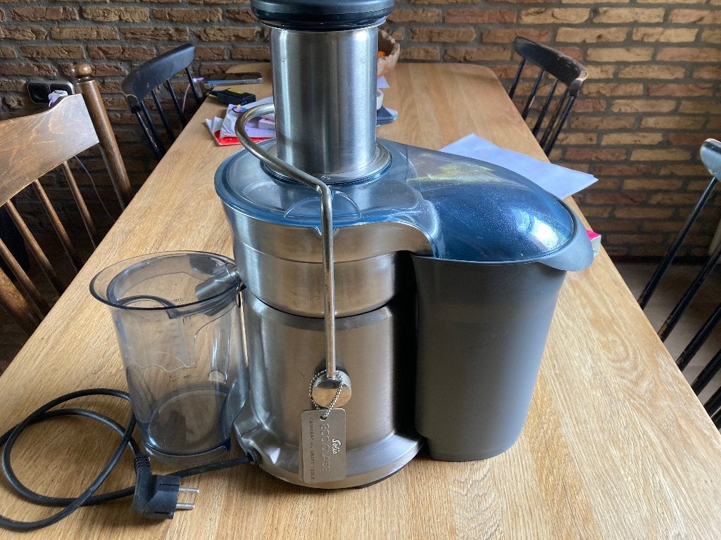 Sapcentrifuge solis juicefountain PRO, Ophalen of Verzenden, Zo goed als nieuw, Elektrisch, Sapcentrifuge