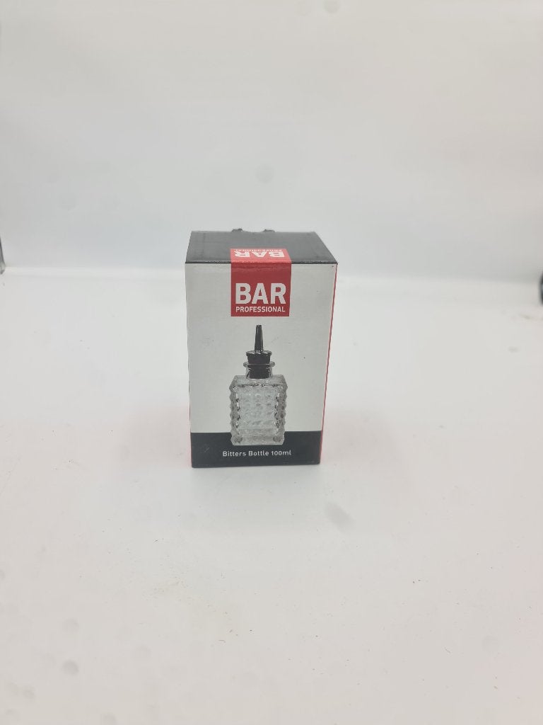 Bar Professional Bitters Fles 100ml Cocktail Dasher Horeca, Huis en Inrichting, Ophalen of Verzenden, Overige merken, Glas, Overige typen