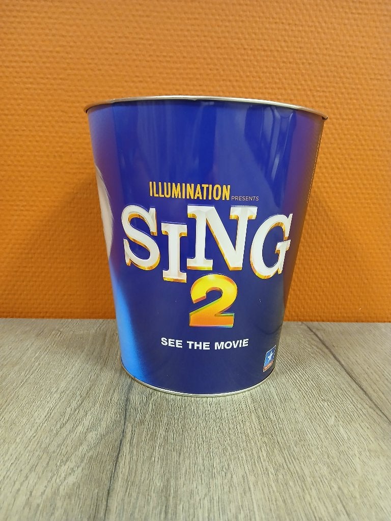 Sing 2 Blik, Ophalen of Verzenden, Gebruikt, Film, Gebruiksvoorwerp