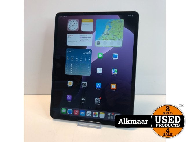 Apple iPad Pro 2020 12.9 inch 128GB Grijs Wifi | 100%, Computers en Software, Apple iPads, Apple, Zo goed als nieuw, Support@apple.com