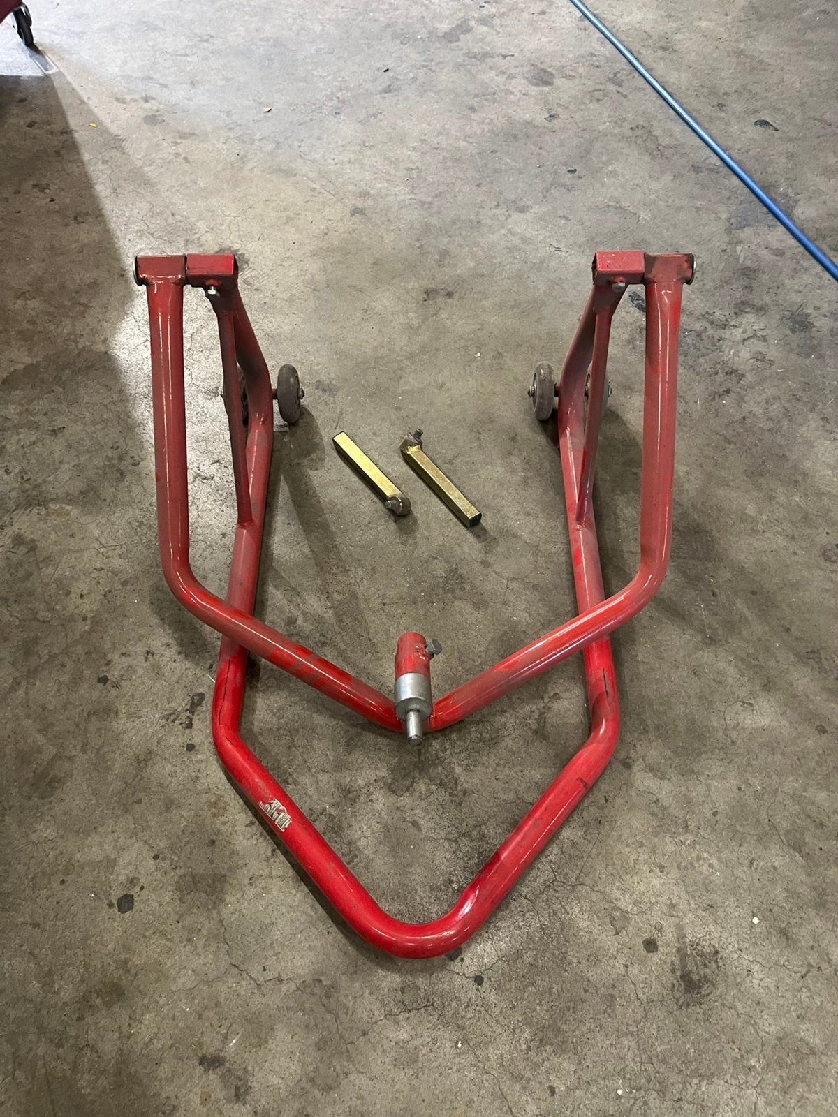 Motor bok steun voorwiel balhoofd, Motoren, Ophalen