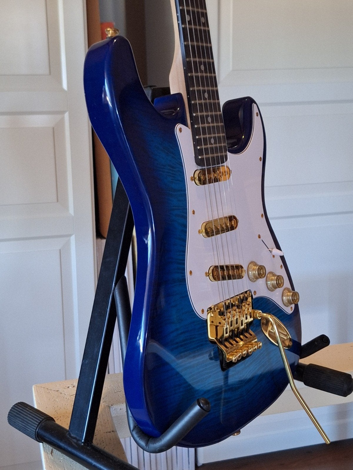 Stratocaster Gitaar Fender Decall + Vox AD30VT versterker, Nieuw, Met versterker, Solid body, Ophalen