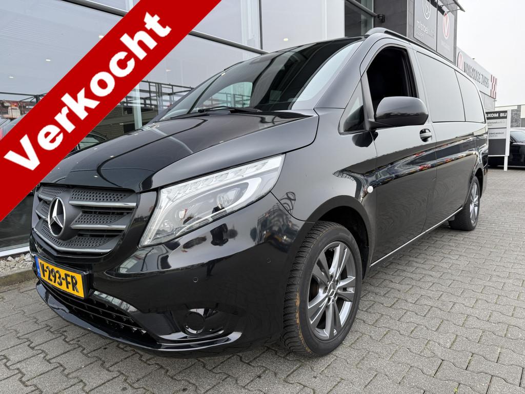 Mercedes-Benz Vito 3+1 Rolstoelbus / Zelfrijder 114 CDI Lang, Auto's, Automaat, Gebruikt, 4 cilinders, Zwart
