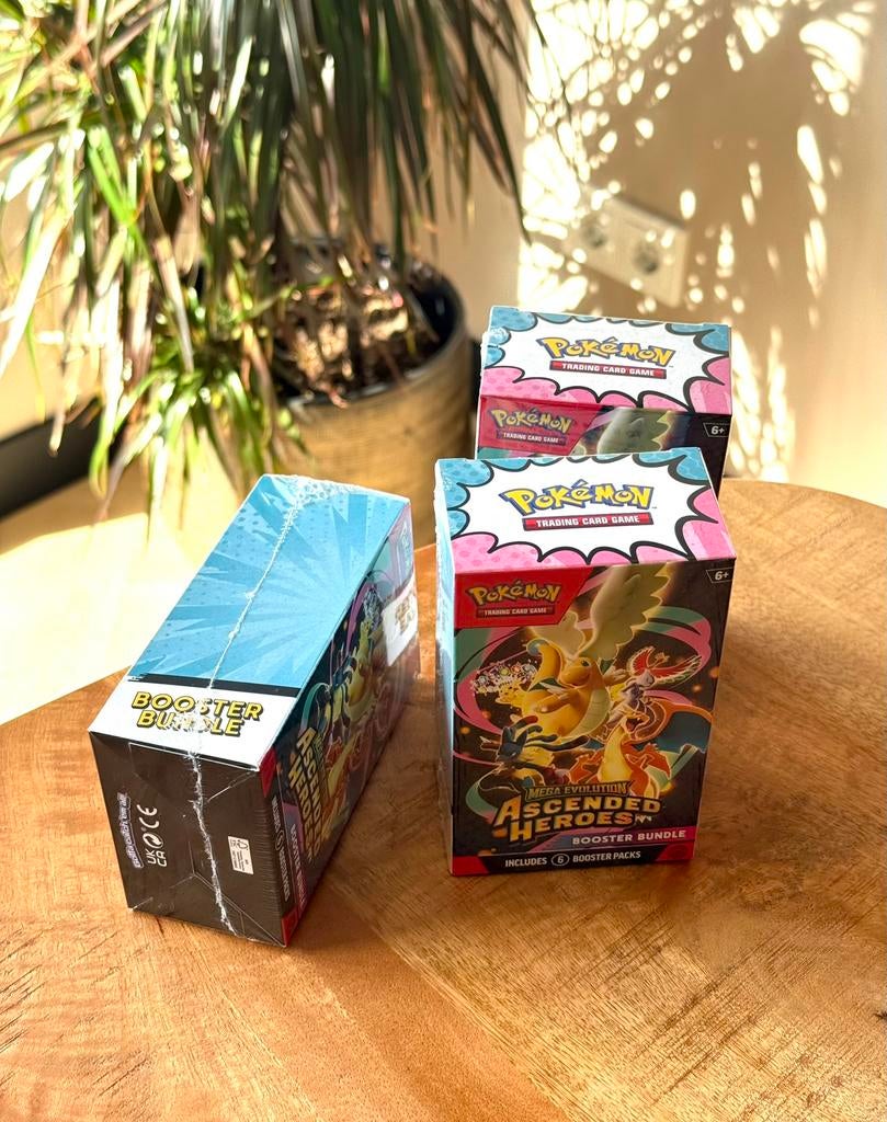 Pokemon | Ascended heroes | 3x| booster bundel | sealed ✅✅, Ophalen of Verzenden, Zo goed als nieuw