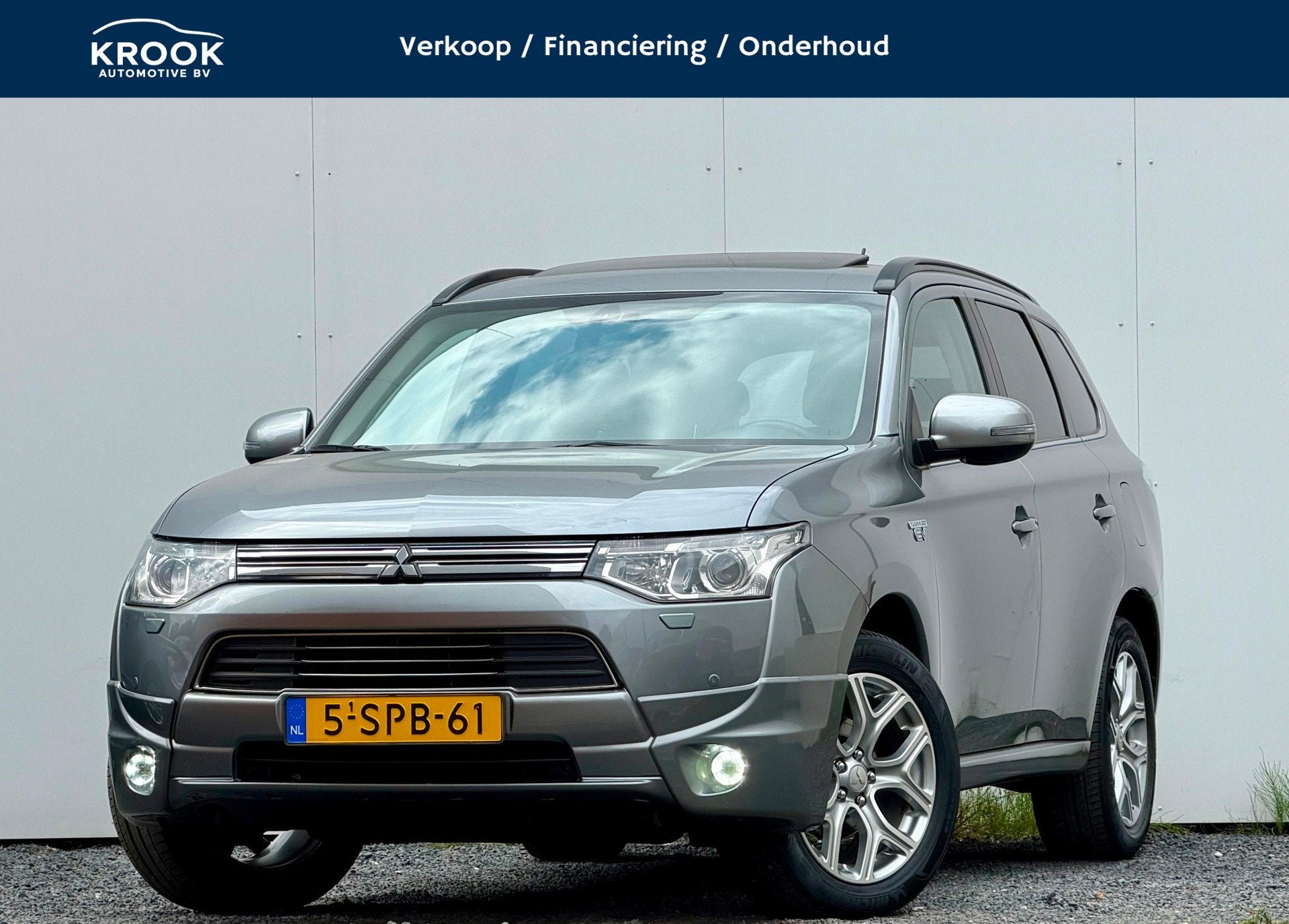 Mitsubishi Outlander 2.0 PHEV Instyle | 2013 |, Auto's, Mitsubishi, Bedrijf, Te koop, Outlander, 4x4, ABS, Achteruitrijcamera