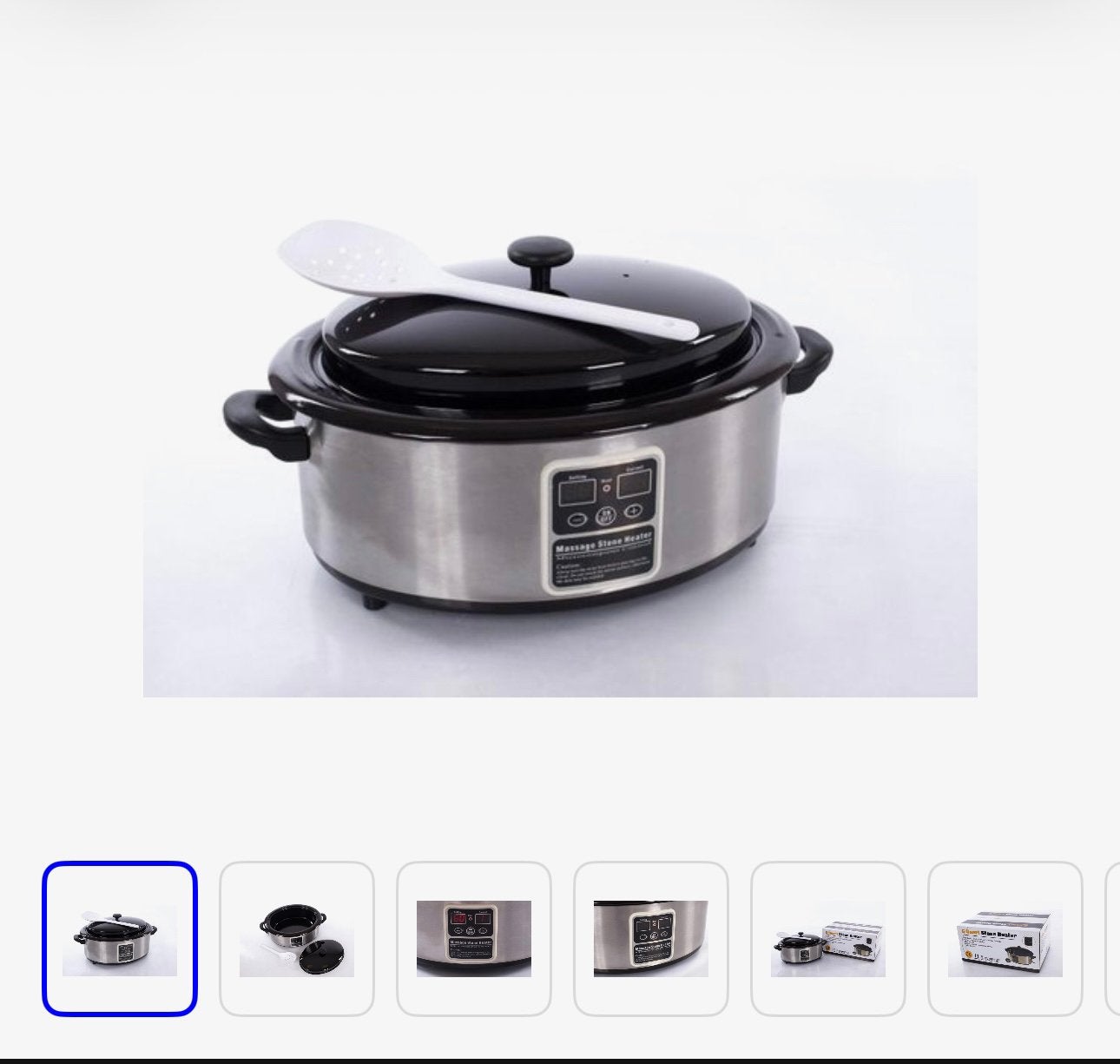 Foto 5 van Massage Table, Hot Stone Heater & 22-Pcs Stone Set