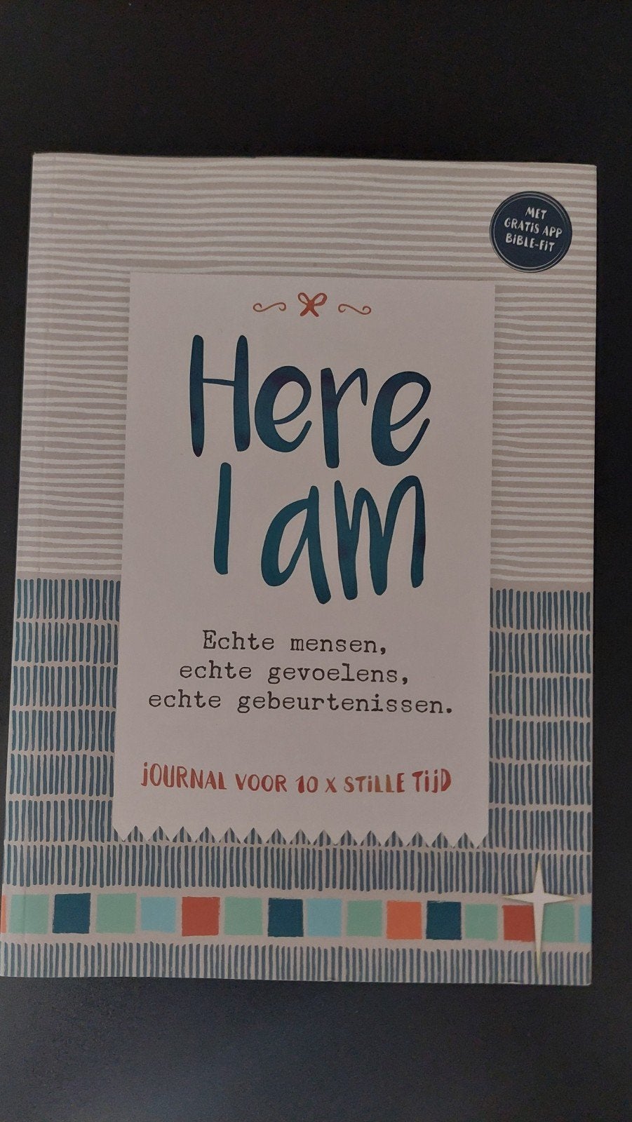 Here I am - journal voor 10x stille tijd, Ophalen of Verzenden, Zo goed als nieuw