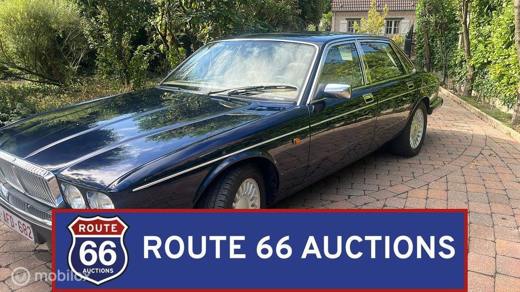 Daimler XJ 4.0 Van den Plas | 1992 | Route 66 Auctions, Auto's, Overige merken, Overige carrosserieën, Zwart, Bedrijf