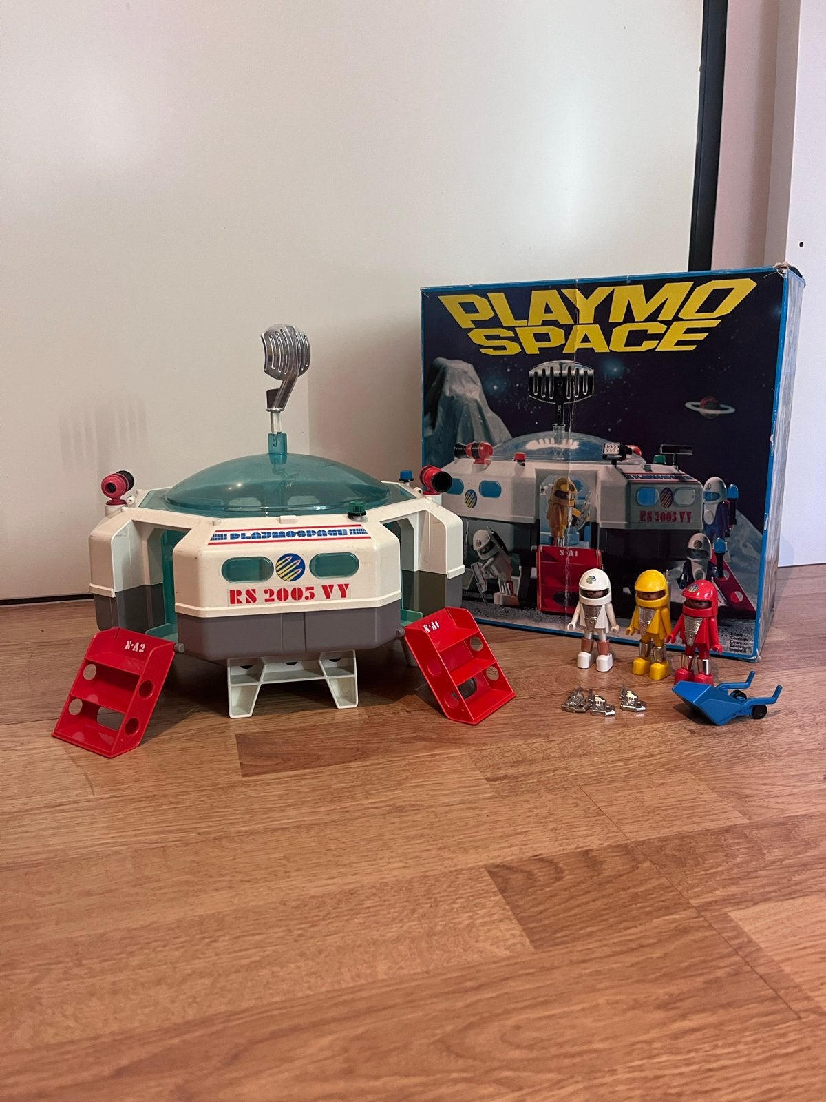 Playmobil 3536 Playmospace Ruimtevaartcentrum (Vintage 1980), Gebruikt, Complete set, Overige typen, Ophalen of Verzenden