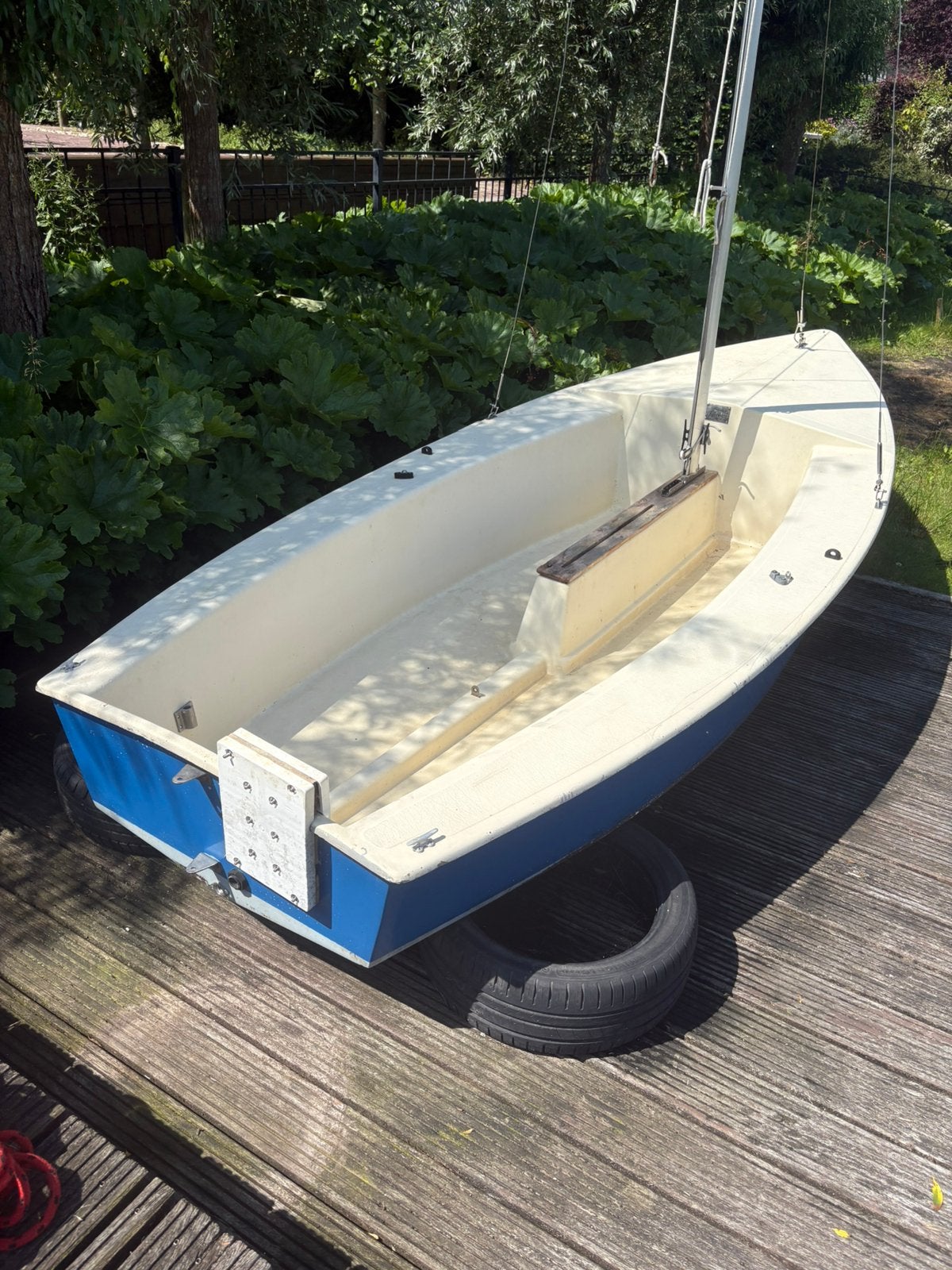 Polyflits zeilboot, Ophalen, Zo goed als nieuw, 3 tot 6 meter, Minder dan 15 m²