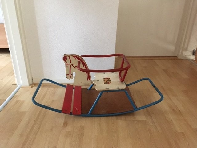 Hobbelpaard (uit jaren 60), Ophalen, Gebruikt