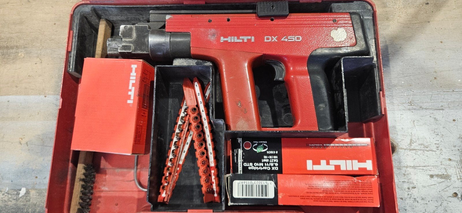 Hilti DX 450 Schiethamer met toebehoren, Ophalen, Gebruikt, Overige typen, Hilti