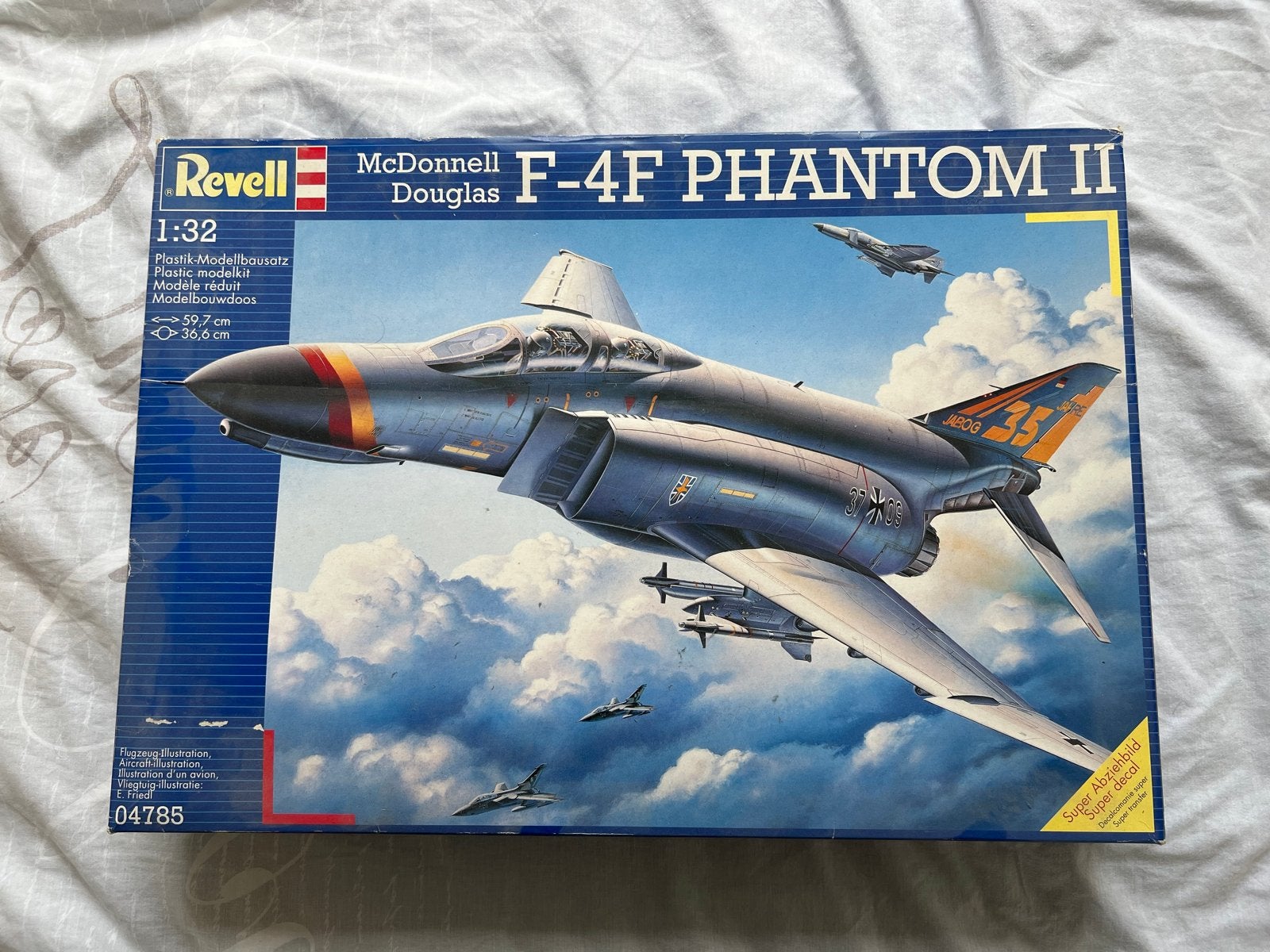 Revell McDonnell F-4F Phantom 2 - Nieuw 1995, Revell, Nieuw, Ophalen of Verzenden, Groter dan 1:72