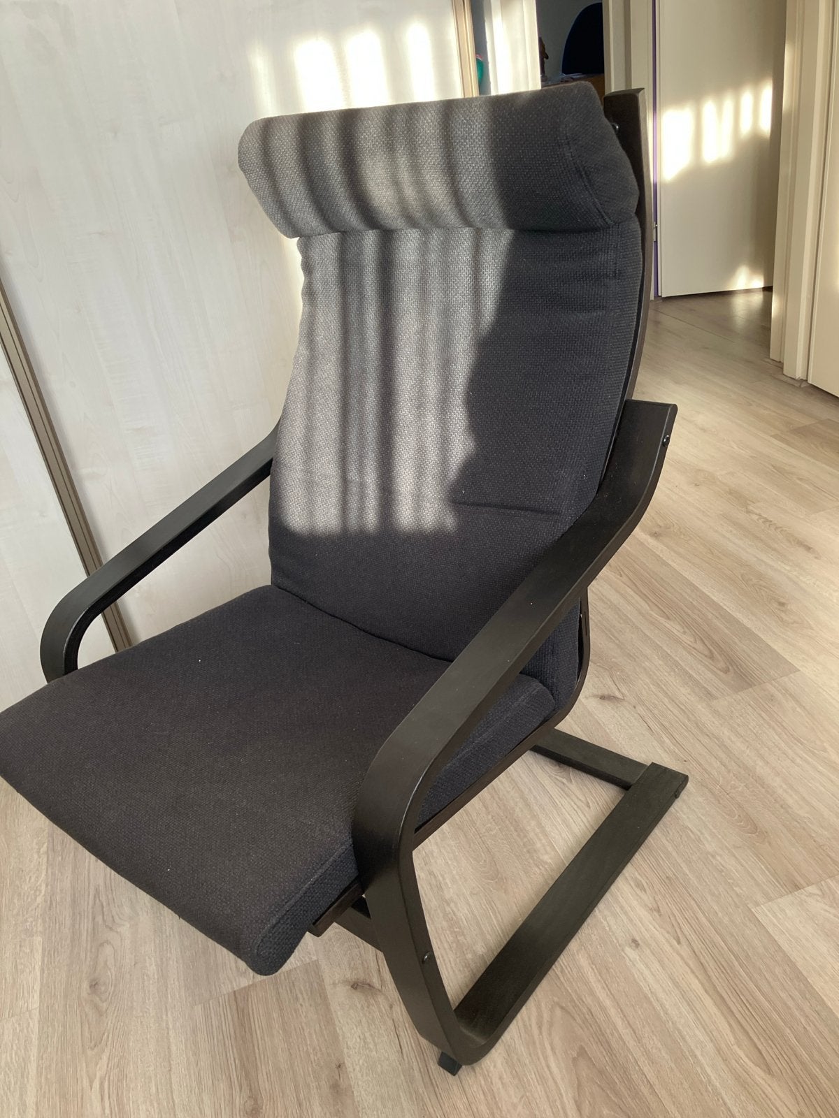 Vintage IKEA Poäng stoel | designklassieker!, Ophalen, Gebruikt, Hout, Eén