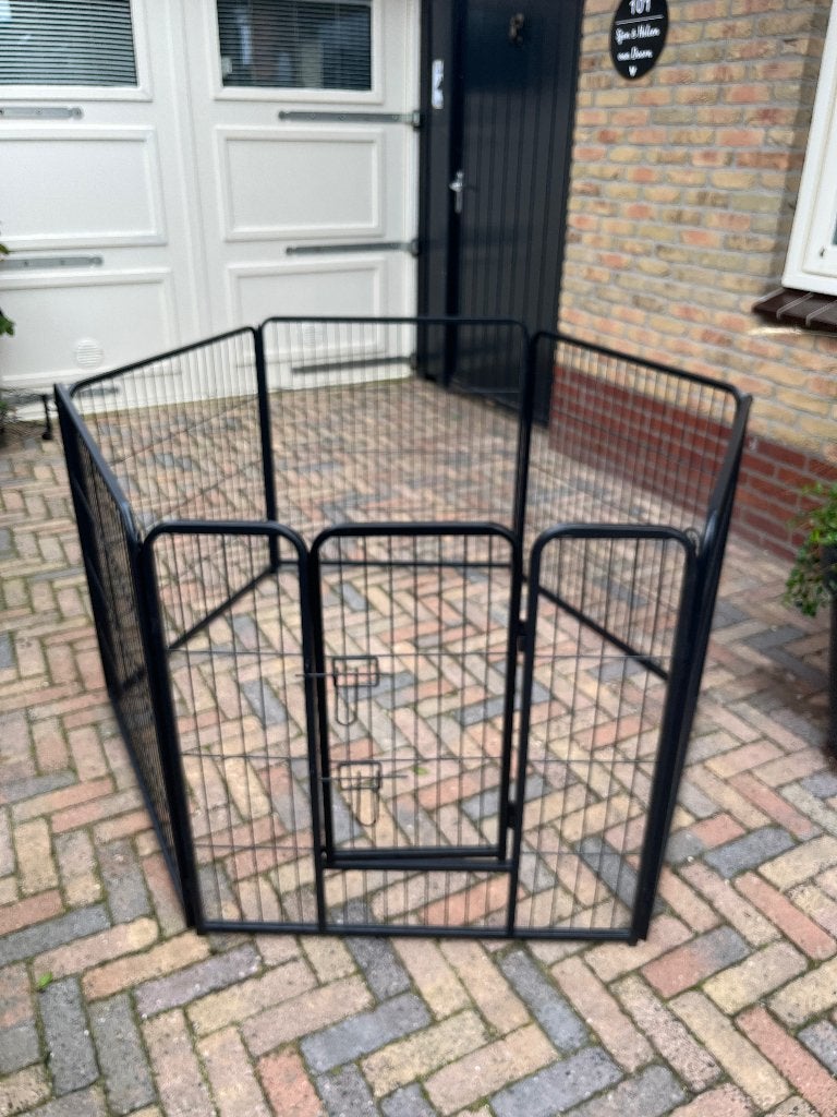 Puppy ren 6 hoekig (voor binnen of buiten), Ophalen, Zo goed als nieuw