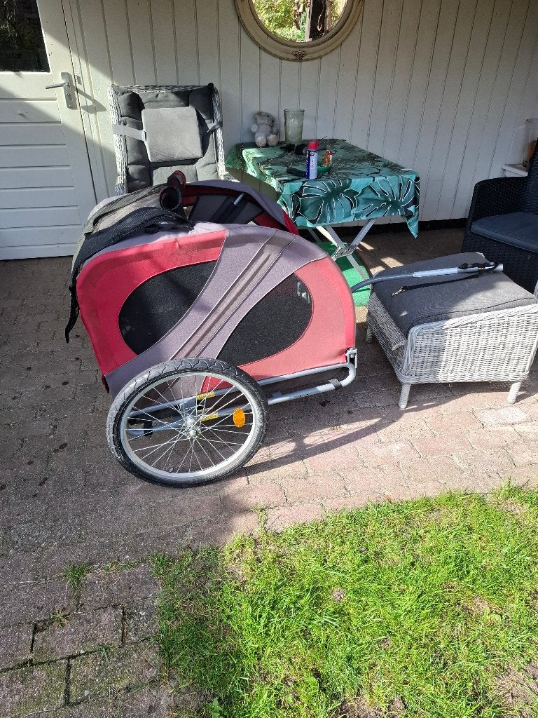 Honden fietskar, Ophalen, Gebruikt, Hondenfietskar