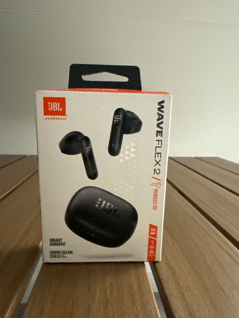 JBL Wave Flex 2 ZGAN met lichte gebruikerssporen, Telecommunicatie, Zwart, Bluetooth, Ophalen of Verzenden, Zo goed als nieuw
