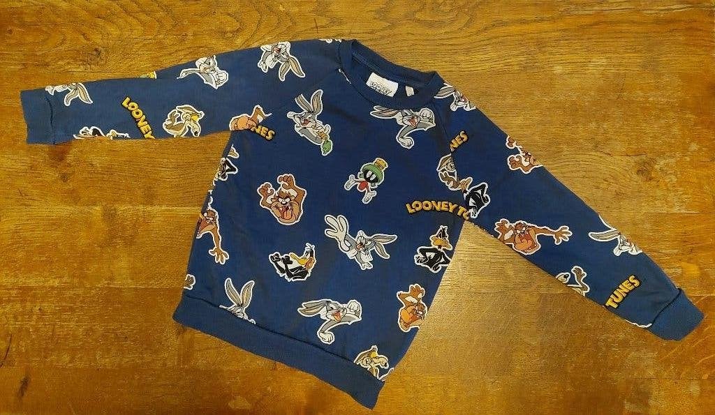 Leuke trui  van Looney Tunes in maat 116, Kinderen en Baby's, Jongen of Meisje, Trui of Vest, Ophalen of Verzenden, Zo goed als nieuw