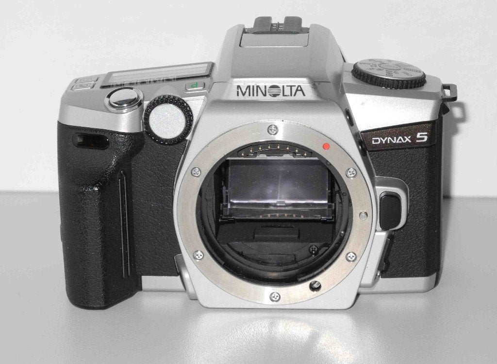 Minolta Dynax 5 body, Ophalen of Verzenden, Gebruikt, Spiegelreflex, Minolta