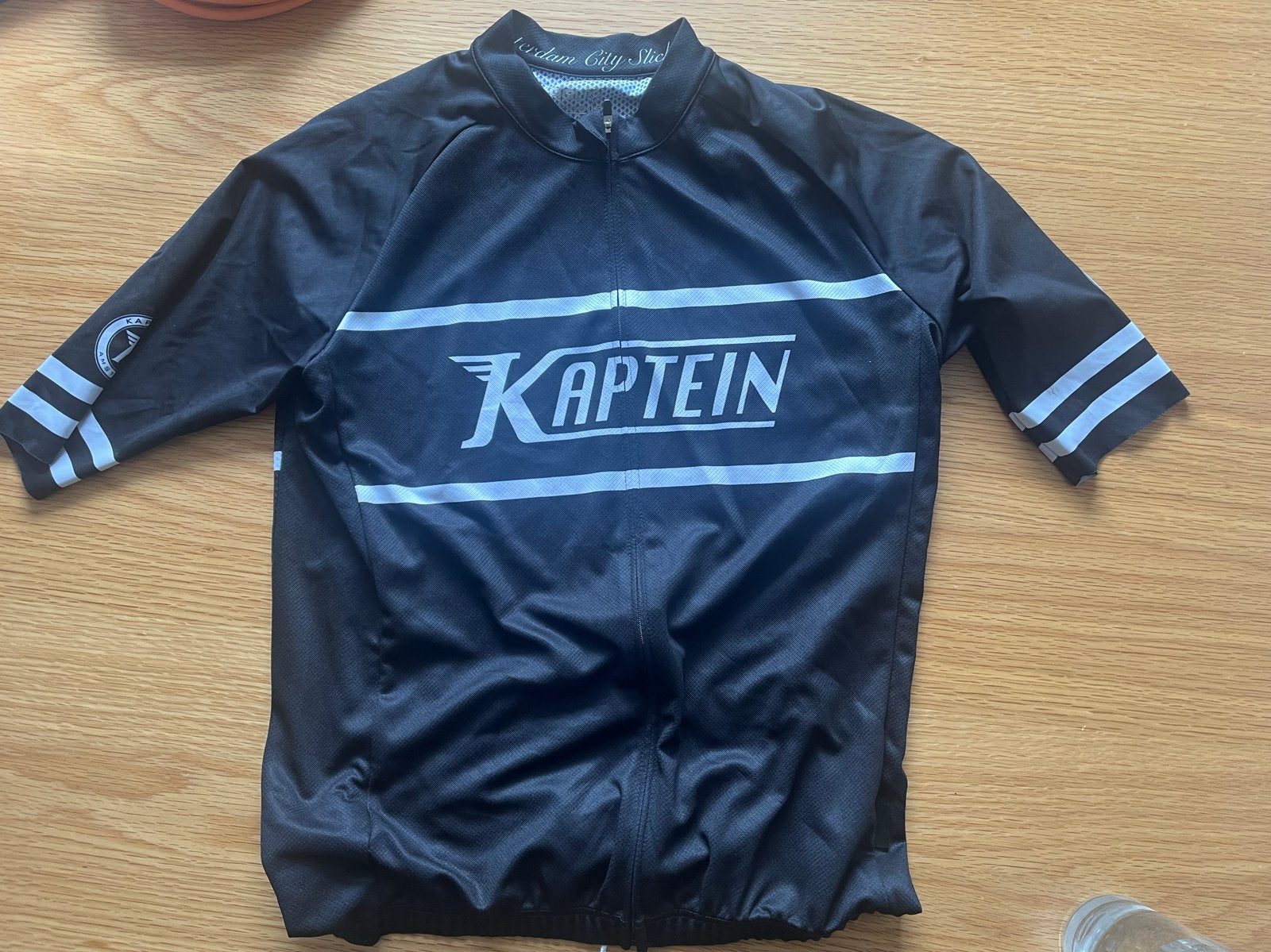 Kaptein Amsterdam AGU wielershirt, Heren, Ophalen of Verzenden, Zo goed als nieuw, L