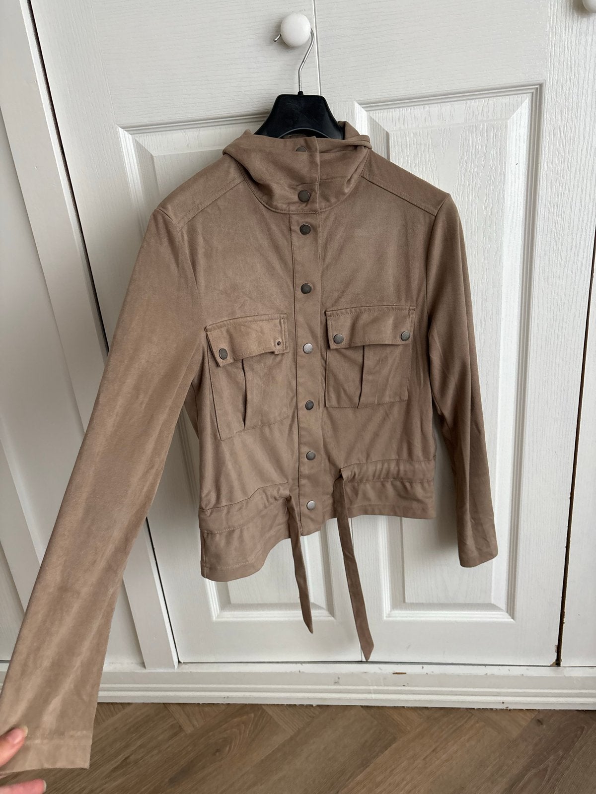 G-maxx suède look jasje maat M, Verzenden, Zo goed als nieuw, Maat 38/40 (M), Beige