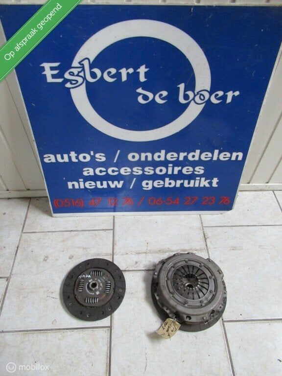 Drukgroep koppelingsplaat Tigra 1400+1600/16V bj '93 tm '99, Auto-onderdelen, Gebruikt, Opel, Ophalen of Verzenden, Opel
