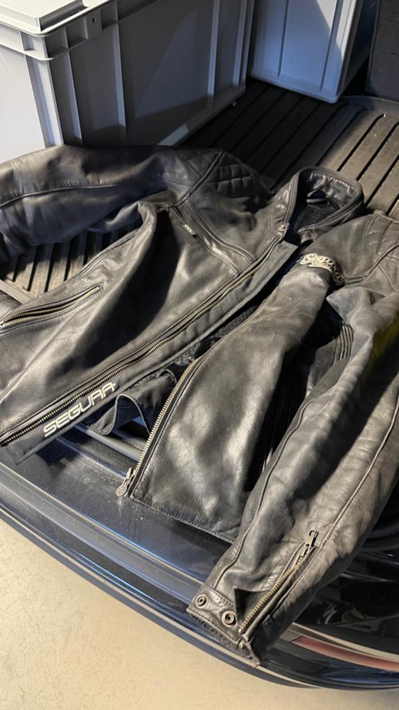 Segura 1970 motorjas, Ophalen of Verzenden, Tweedehands, Jas | leer