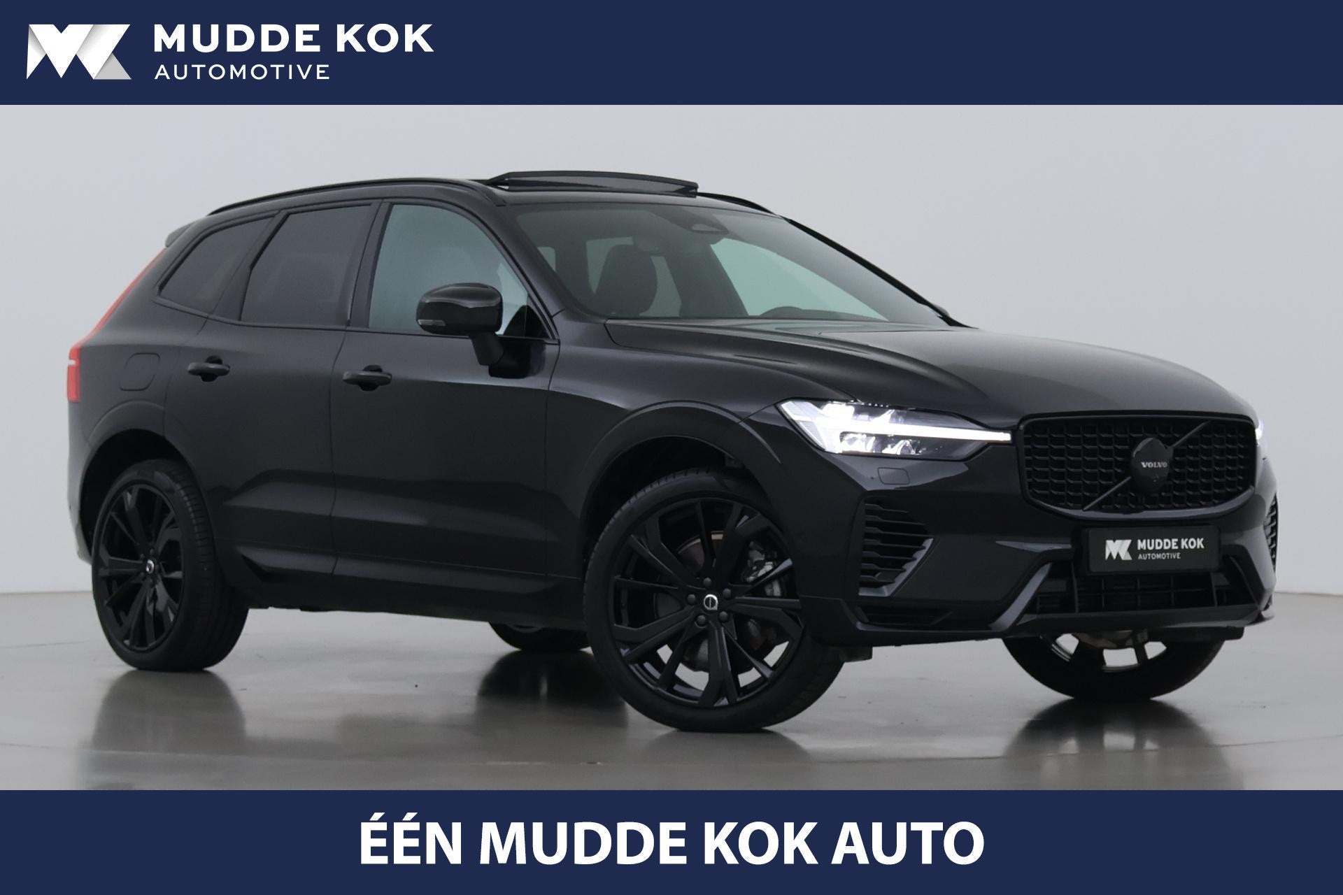 Volvo XC60 T6 Plug-in hybrid Plus Black Edition | ACC | Pano, Auto's, Volvo, Automaat, Stof, Gebruikt, 4 cilinders