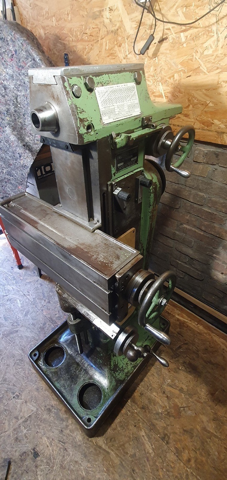 Deckel FP1 Freesmachine freesbank, Doe-het-zelf en Verbouw, Draaibanken, Ophalen, Gebruikt, Metaaldraaibank