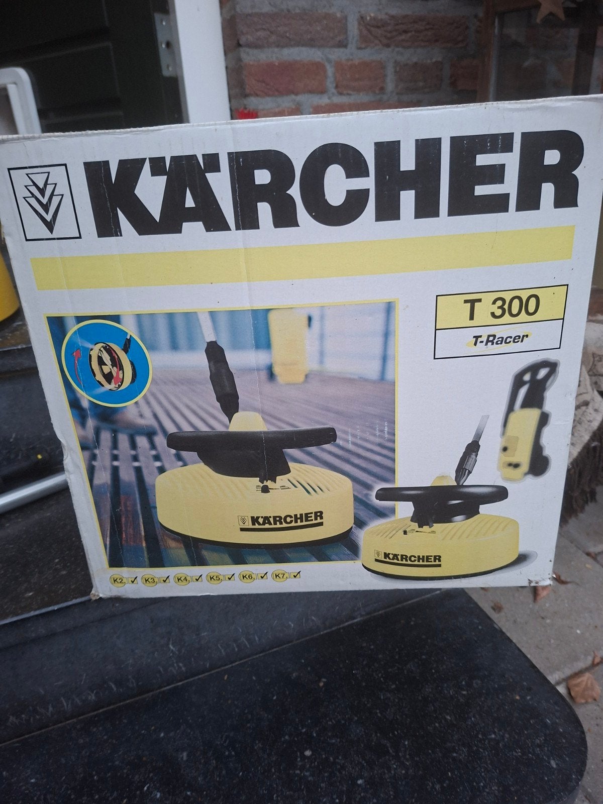 Kärcher terrasreiniger, Ophalen, Elektrisch