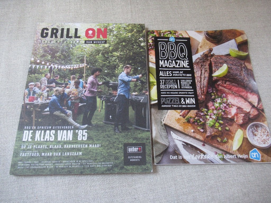 GRILL ON / Weber + 2 x ah BARBECUE SPECIAL, Ophalen of Verzenden, Nieuw, Weber