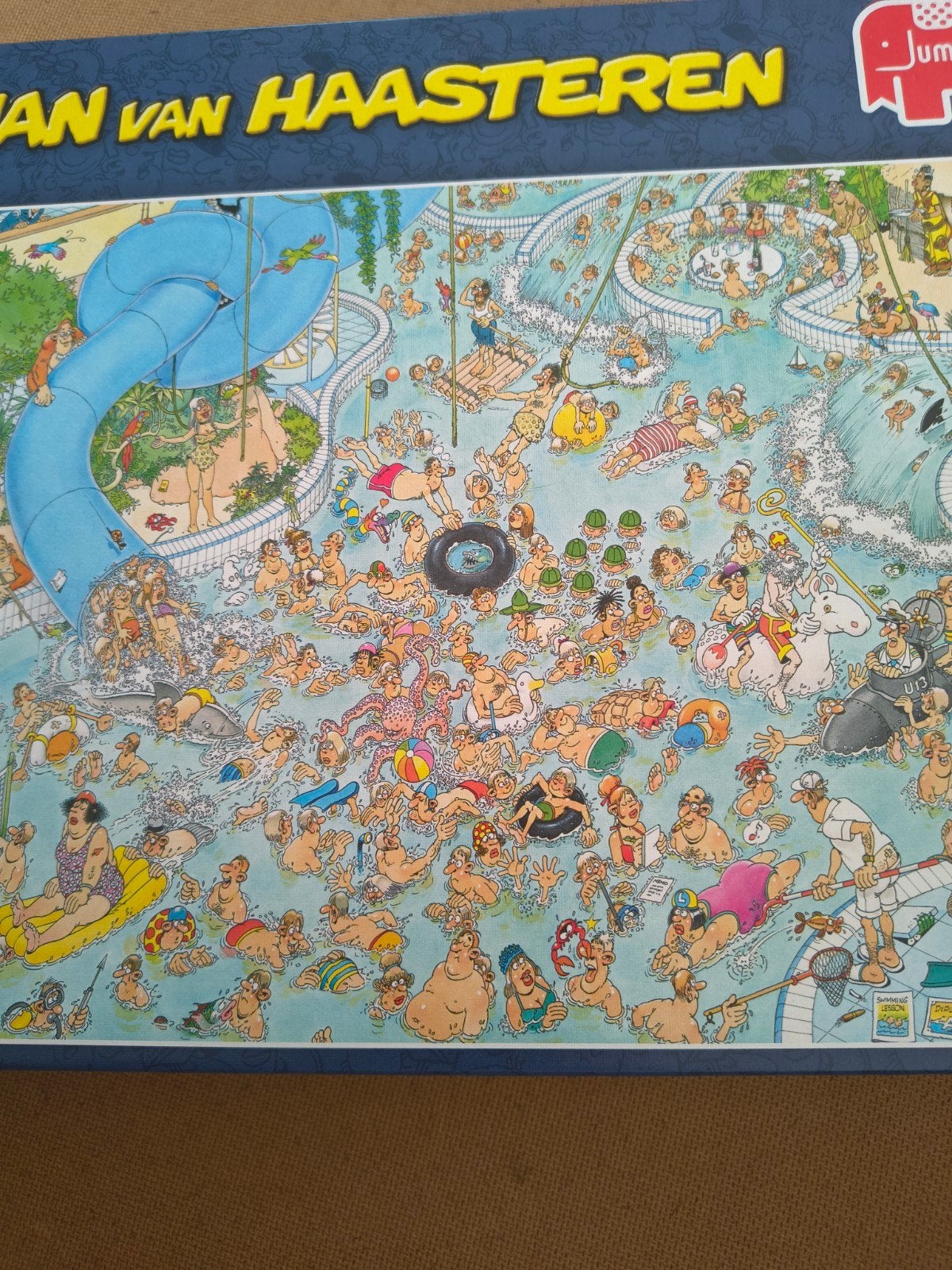 legpuzzel golfzwembad, Ophalen, 500 t/m 1500 stukjes, Zo goed als nieuw
