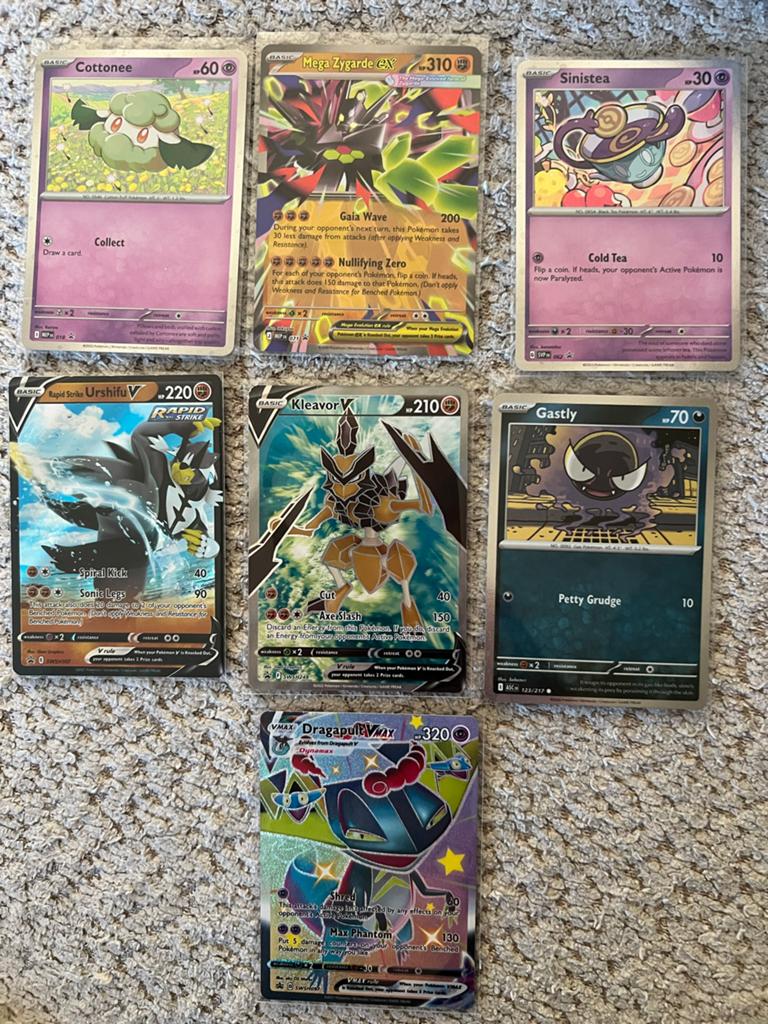 Pokémon promo kaarten 7 stuks, Hobby en Vrije tijd, Verzamelkaartspellen | Pokémon, Ophalen of Verzenden, Gebruikt, Meerdere kaarten