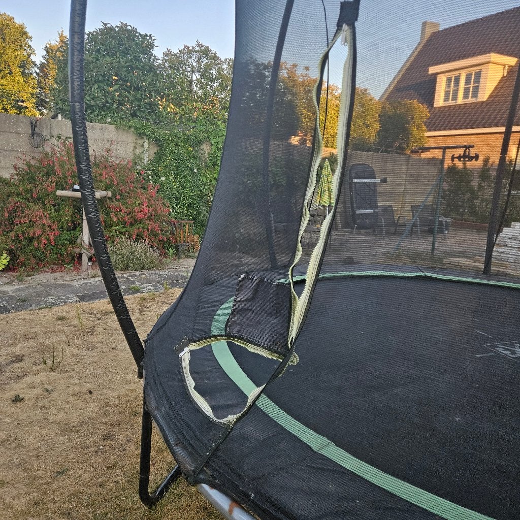 Trampoline, Ophalen, Gebruikt
