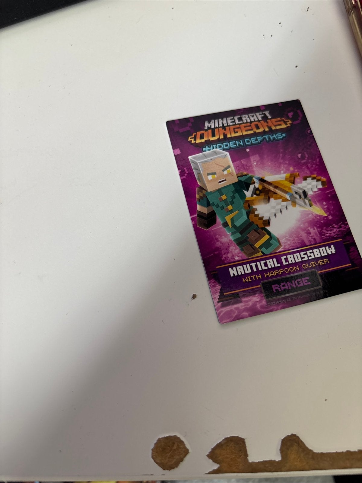 Minecraft dungeons card 1 euro per stuk alleen ophalen, Ophalen, Zo goed als nieuw