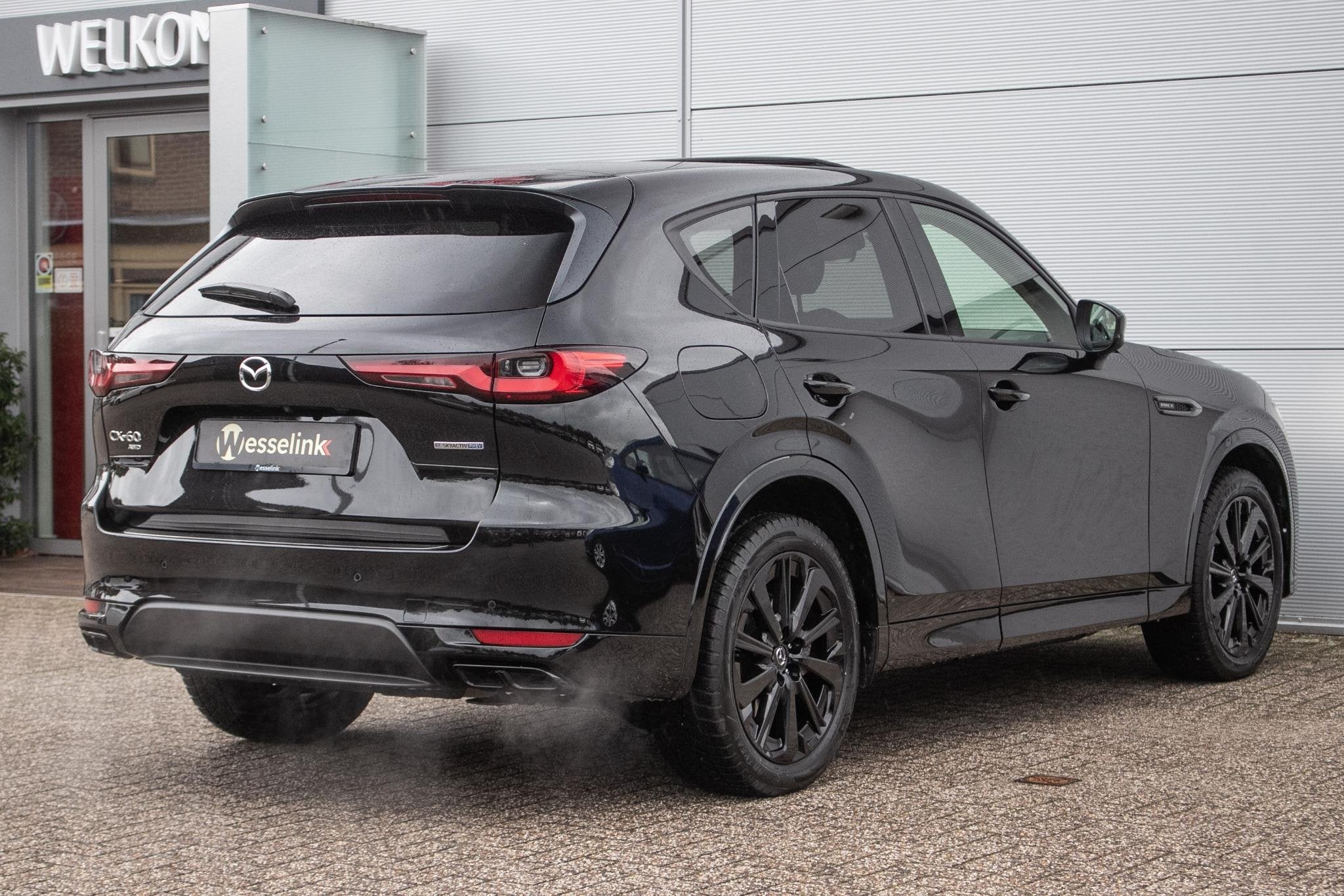 Mazda CX-60 2.5 e-SkyActiv PHEV Homura Plus - Schuif/kanteld, Auto's, Automaat, Dealer onderhouden, Gebruikt, 4 cilinders
