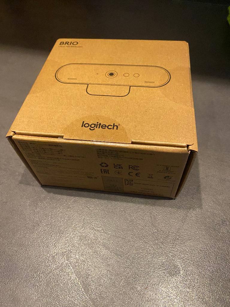 Logitech BRIO 4K webcam [Nieuw], Computers en Software, Webcams, Logitech, Nieuw, Ophalen of Verzenden, Fotofunctie