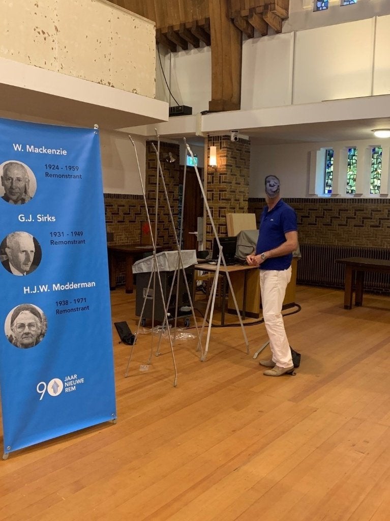 X-Frame Banner Displays 10 stuks, Ophalen, Zo goed als nieuw