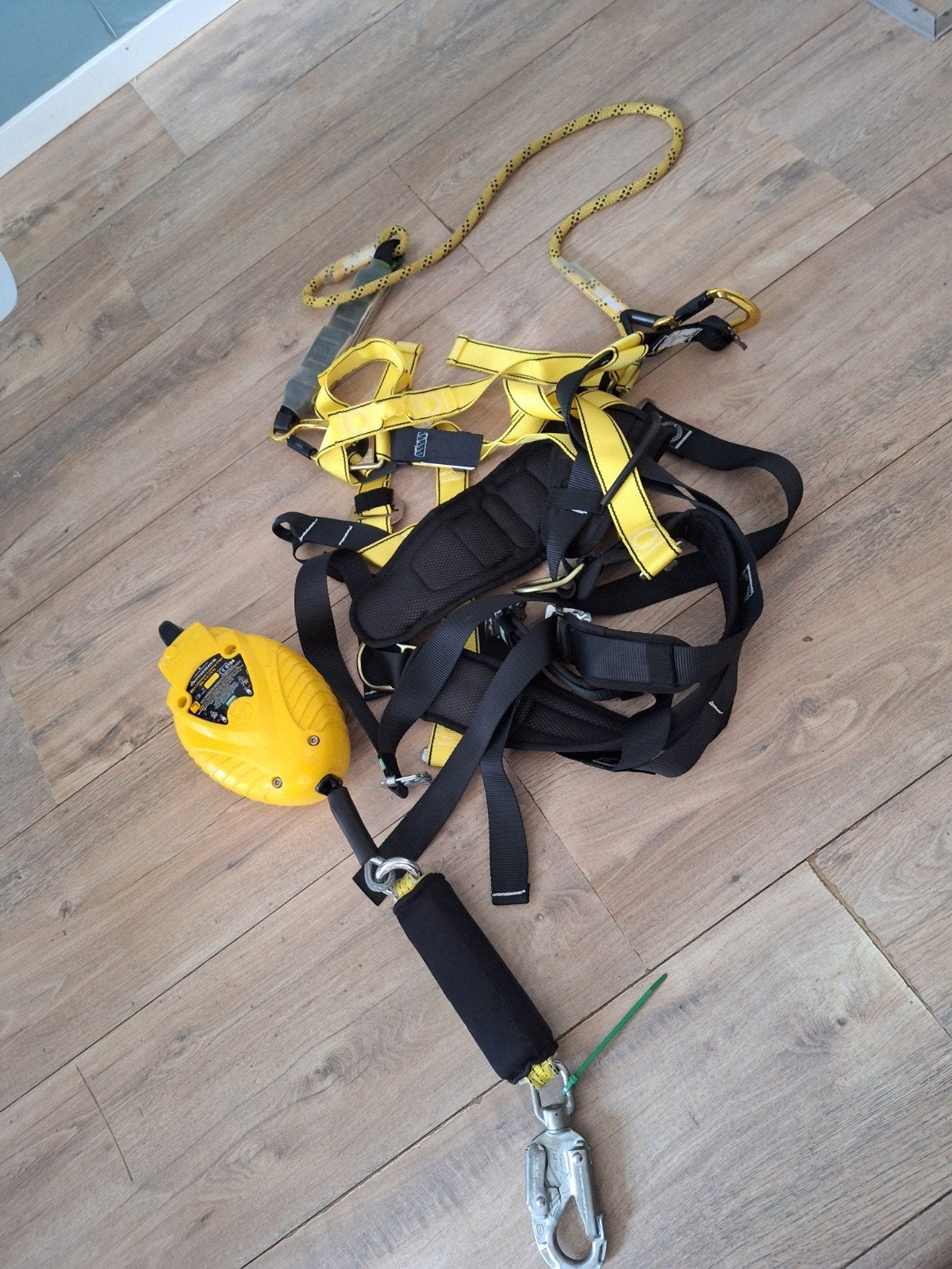 MSA Workman Utility Harnas met Latchways SRL 5m, Ophalen of Verzenden, Gebruikt