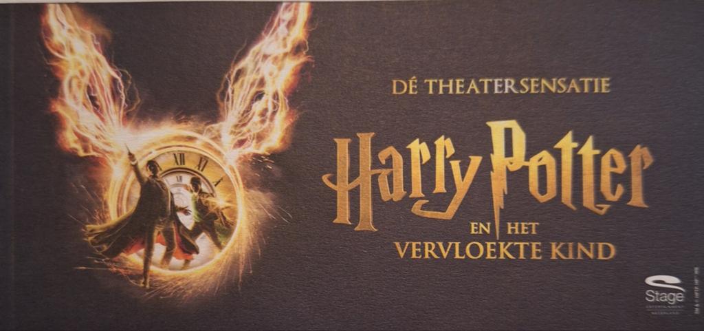 Voucher voor Harry Potter voorstelling & walking dinner, Tickets en Kaartjes, Theater | Musical, Twee personen
