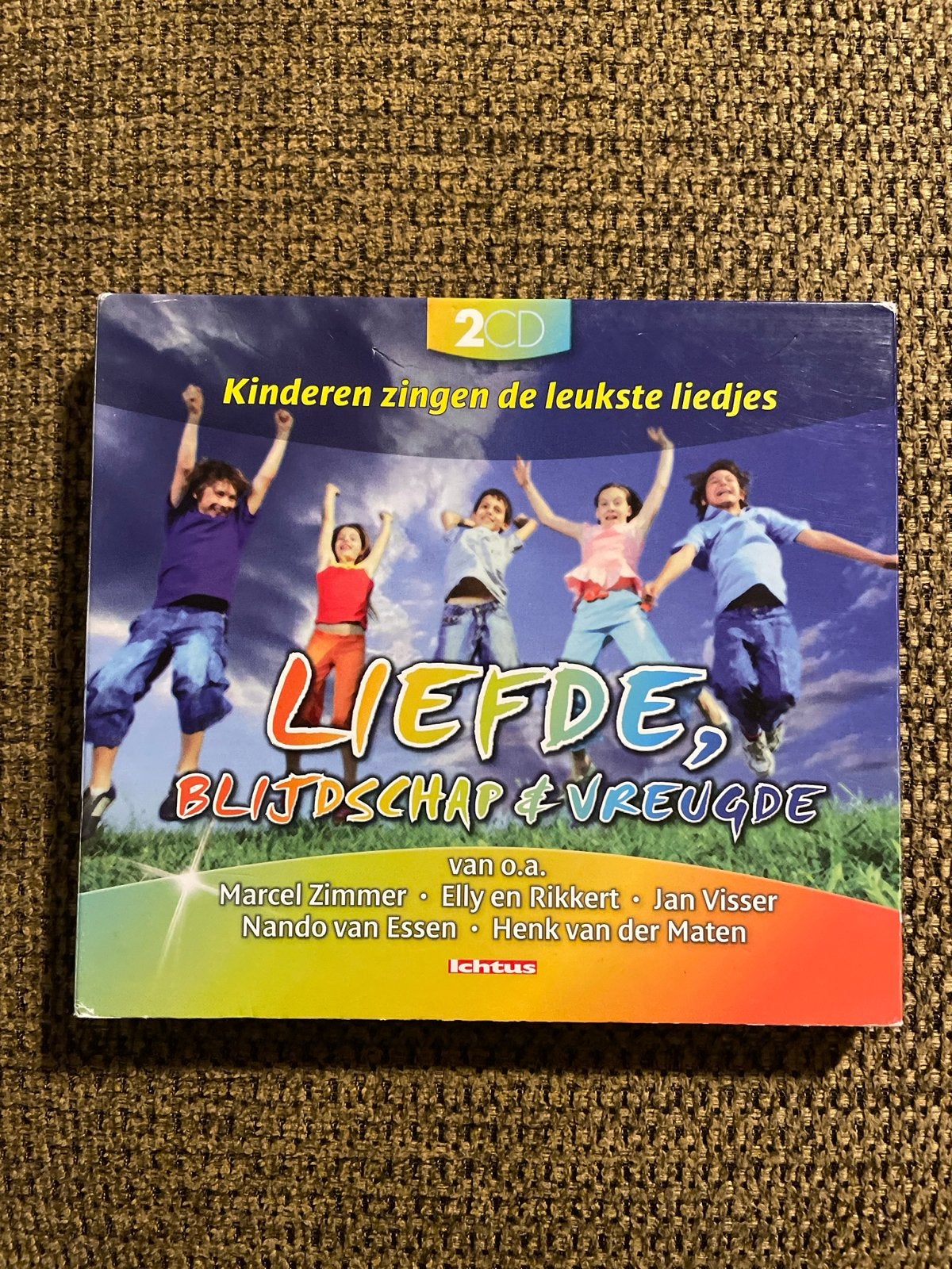 Liefde, Blijdschap & Vreugde - kinderliedjes 2 cd-box, Tot 2 jaar, Ophalen of Verzenden, Zo goed als nieuw, Muziek