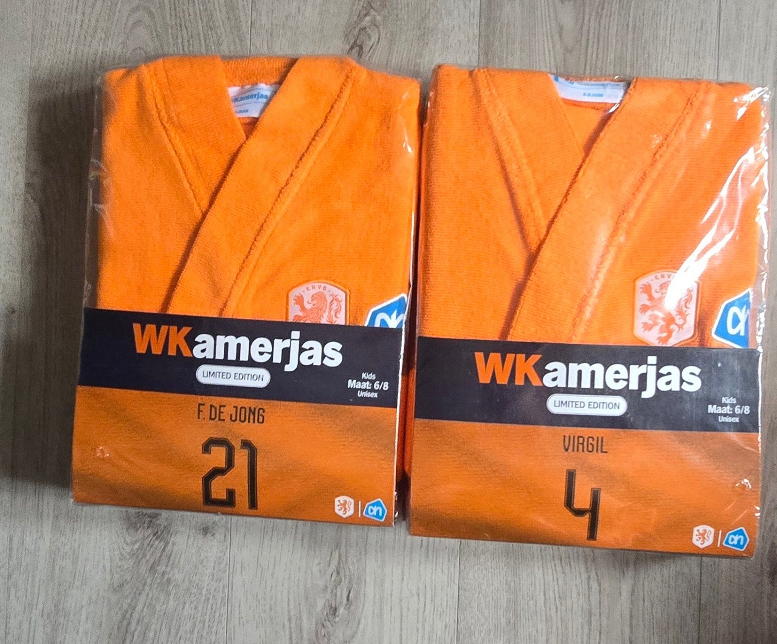 Ak wk kamerjas wk badjas kinderen maat 6/8jaar, Verzamelen, Jumbo, Ophalen of Verzenden