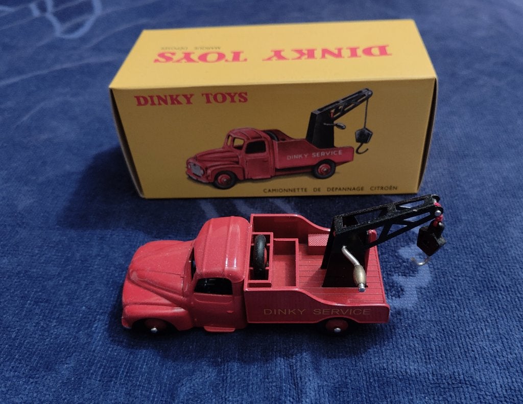 dinky toys camionette citroen, Hobby en Vrije tijd, Modelauto's | 1:43, Ophalen of Verzenden, Gebruikt, Auto, Dinky Toys