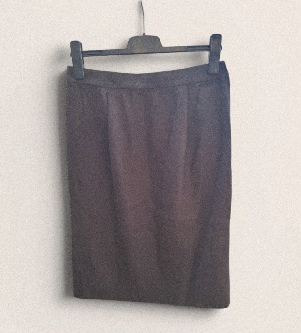 VINTAGE PERSONA! 100% Scheerwol Rok Maat 36, Persona, Bruin, Ophalen of Verzenden, Maat 36 (S)